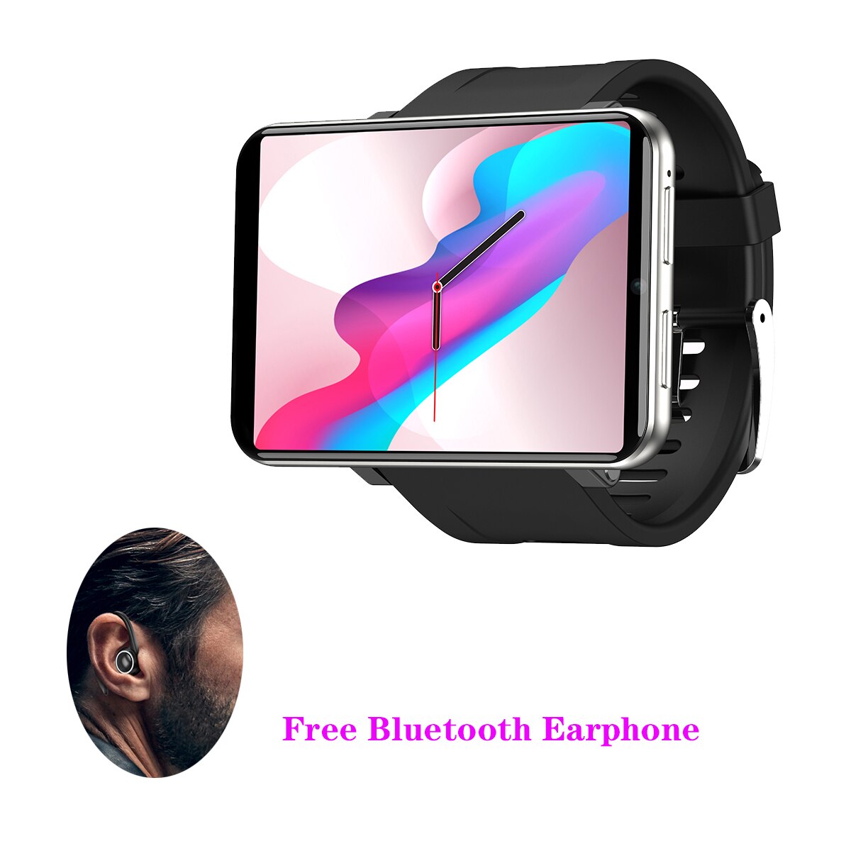 ���� ���� �̾���, DM100, 4G LTE ����Ʈ ��ġ, 3GB, 32GB, 5MP ī�޶�, 2700mah ���͸�, 2.86 ��ġ ��ġ ��ũ�� ����Ʈ��ġ VS LEMFO